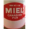 Image 3 : 2 Vintage Pure Canadian Honey Tins. Net Wieght 4lbs, Tins are Empty