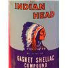 Image 2 : 2 Vintage unopened Indian Head Gasket Shellac Compound