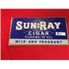Image 1 : Original 1930's SunRay Paper Sign Un-Used. Approx 17" w