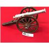 Image 1 : Decorative Metal Cannon. 12"l x 5.5" h x 5"w