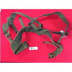 WWII Canadian  Webbing. Belt,Shoulder Straps Set Up Dated 1941