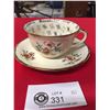 Image 1 : Vintage Meakin Royal Marigold The Cup of Knowledge Tea Cupand Saucer