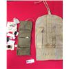 Image 1 : WWII Soldier's Personal Kits. One Sewing Kit. Dated 1943 and Full. Other is Empty