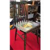 Image 1 : Signed Hippie/Folk Art Kitchen Chair 32" H x 16" w