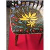 Image 2 : Signed Hippie/Folk Art Kitchen Chair 32" H x 16" w
