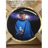 Image 2 : 1991 25th Anniversary Commemorative Plate " Star Trek McCoy"  in the Box