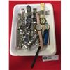 Image 1 : Tray of Watches. AS IS. Most need Batteries