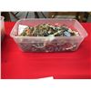 Image 2 : Container  of Costume Jewelry Container measures 13" x 7" x 4.5"