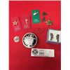 Image 1 : Nice Lot of Sterling Silver Broach, Earrings,{endants and a Silver Plated Dog Pendant