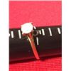 Image 2 : Size 5 10 Karat Gold Ring with A Stone