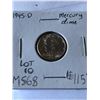 Image 1 : Rare 1945 D Mercury Silver Dime MS68 High Grade