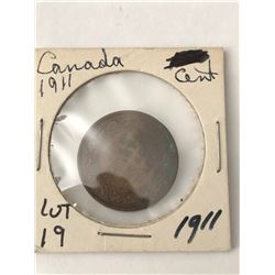 1911 Canada Large Cent Nice Early Coin