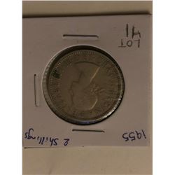 1955 2 Shillings Coin in High Grade