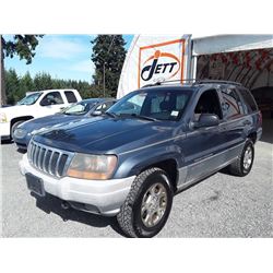 L6 --  2001 JEEP GRAND CHEROKEE LAREDO , Brown , 294676  KM's