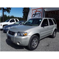 L4 --  2005 FORD ESCAPE , Brown , 256718  KM's