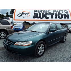 N2 --  2002 HONDA ACCORD SE  , Green , 180225  KM's