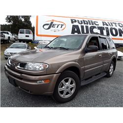N6 --  2003 OLDSMOBILE BRAVADA , Brown , 296516  KM's