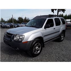 I5 --  2003 NISSAN XTERRA SE , Silver , 206942  KM's