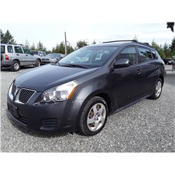 L3 --  2009 PONTAIC VIBE , Blue , 206357  KM's