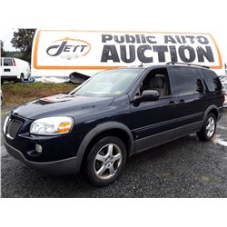 I1 --  2006 PONTIAC MONTANA , Blue , 130340  KM's