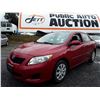 Image 1 : D6 --  2009 TOYOTA COROLLA  , Red , 304009  KM's