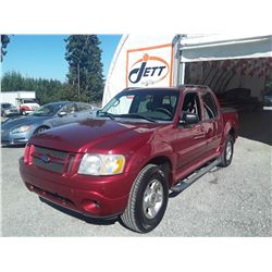 F3 --  2004 FORD EXPLORER SPORT TRAC , Red , 197228  KM's