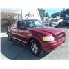 Image 2 : F3 --  2004 FORD EXPLORER SPORT TRAC , Red , 197228  KM's
