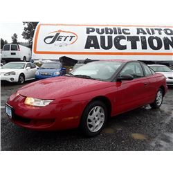 P1 --  2000 SATURN SC1 , Red , 213528  KM's