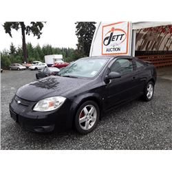 N6 --  2008 CHEVROLET COBALT LT , Black , 177820  KM's