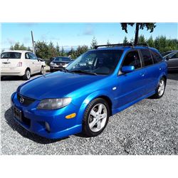 P2 --  2003 MAZDA PROTEGE  , Blue , 193479  KM's
