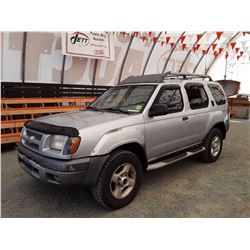 D5 --  2001 NISSAN XTERRA XE  , Grey , 319396  KM's