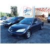 Image 1 : J1 --  2005 HONDA CIVIC SL , Black , 261431  KM's