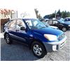Image 2 : Q4 --  2001 TOYOTA RAV 4  , Blue , 325861  KM's