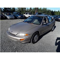 A3 --  1997 CHEVROLET CAVALIER , Brown , 161592  KM's "NO RESERVE"