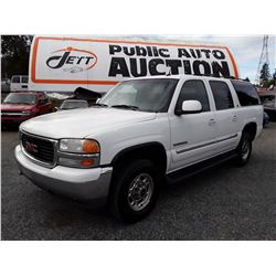 K5 --  2004 GMC YUKON XL , White , 392741  KM's