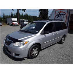 L5 --  2005 MAZDA MPV , Silver , 252601  KM's