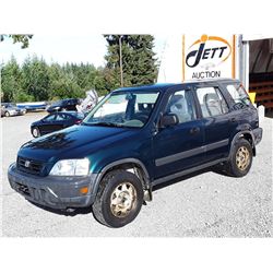 A1 --  1997 HONDA CR-V LX , Brown , 517589  KM's "NO RESERVE"