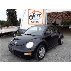 B2 --  1998 VW BEETLE , Black , 174065  KM's
