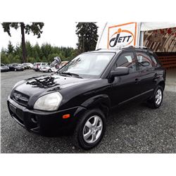 N4 --  2006 HYUNDAI TUCSON GL , Black , 308638  KM's