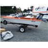 Image 2 : 0A --  195x Elgin Boat with 1997 Trailer & 1987 Evinrude Motor