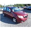 Image 2 : B1 --  2009 PONTAIC G3 , Red , 239342  KM's