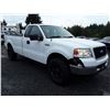 Image 2 : K6 --  2005 FORD F150 , White , UNKNOWN  KM's