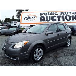 N1 --  2005 PONTIAC VIBE , Grey , 285342  KM's