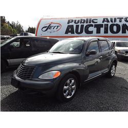 F2 --  2003 CHRYSLER PT CRUISER TOURING , Green , 166272  KM's