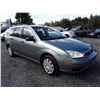 Image 2 : A1 --  2005 FORD FOCUS , Green , 207518  KM's "NO RESERVE"