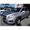 Image 1 : A9 -- 2013 CHEVROLET TRAX 1LT SUV, SILVER, 193,934 KMS