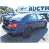 Image 3 : A11 --  2003 TOYOTA COROLLA LE , Blue , 299,999 KM'sODO Stopped "NO RESERVE"