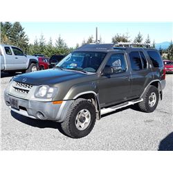 H4 --  2004 NISSAN X-TERRA XE , Green , 171504  KM's