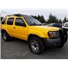 Image 2 : A5 --  2001 NISSAN XTERRA XE SUV, YELLOW, 301,715 KMS