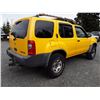 Image 3 : A5 --  2001 NISSAN XTERRA XE SUV, YELLOW, 301,715 KMS
